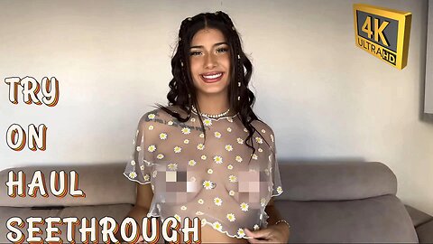 TRY ON HAUL - BODYSUIT TRANSPARENT - TRY ON HAUL SEETHROUGH 