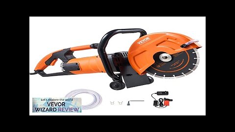 VEVOR Electric Concrete Saw 9 in 1800 W 15 A Motor Circular Review