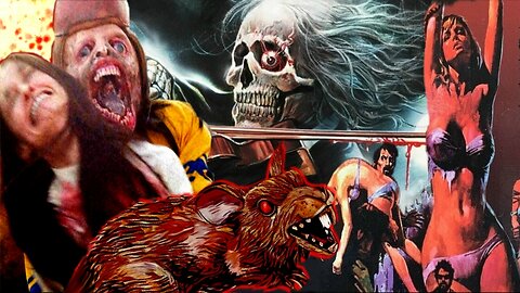 1970s And 80s Sci-Fi HORROR Films Part Two - Condensed Version With NEW Video And Commentary