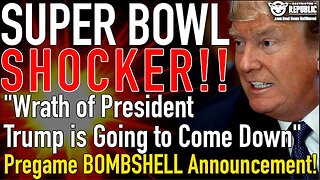 "Wrath of President Trump is Going to Come Down", Pregame BOMBSHELL Announcement!