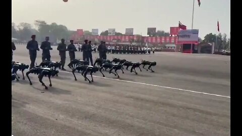 India Unveils Futuristic Robot War Dogs at 77th Army Parade