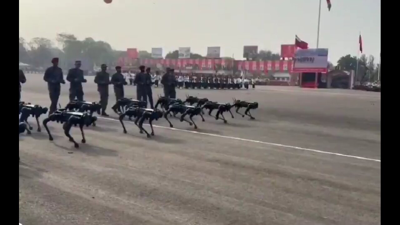 India Unveils Futuristic Robot War Dogs at 77th Army Parade