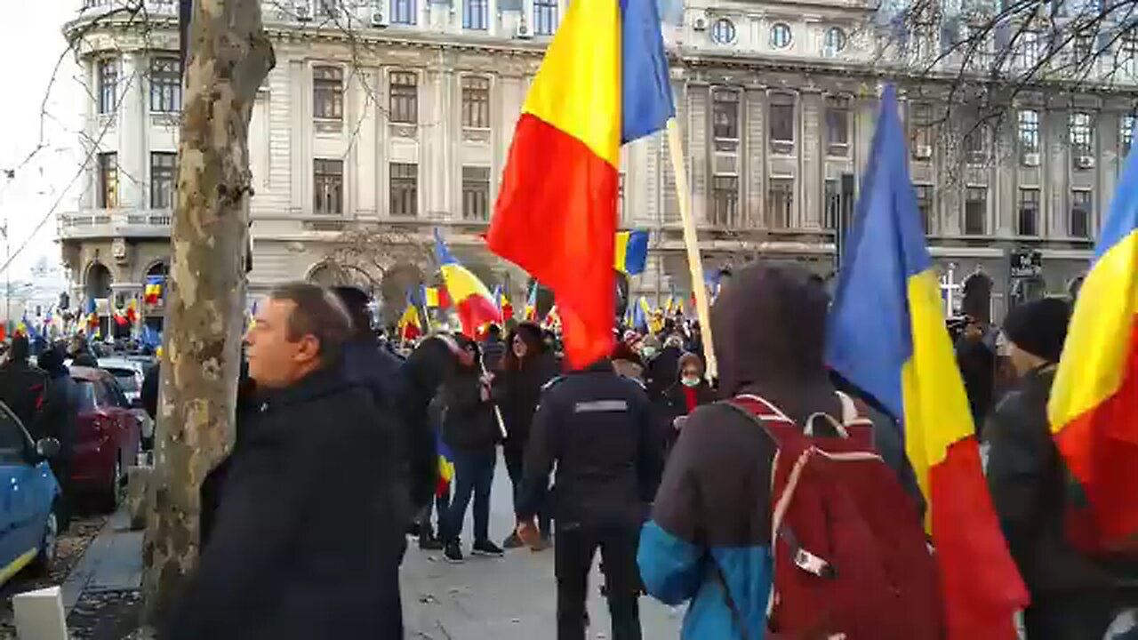 Live from Bucharest. Proteste masive in Bucuresti