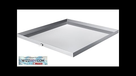 VEVOR 32 x 32 x 2.5 Inch Washing Machine Pan 18 GA Review