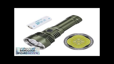 Astrolux® FT02S V2 10225LM Quad HP50 High-Lumen Strong Flashlight With Powerful 26650 Review