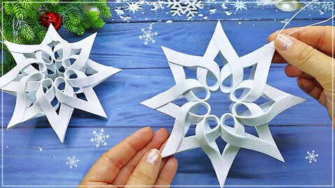 Create Magical DIY Snowflake Christmas Decorations: A Festive Touch for Your Home