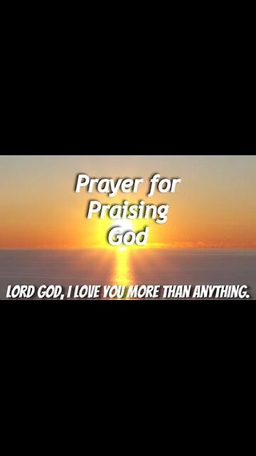 Prayer for Praising God #gratitudetogod