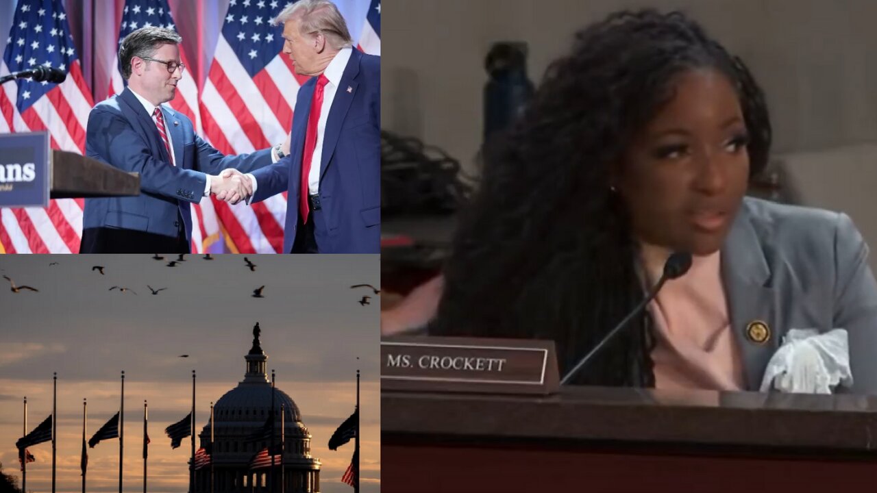 GOP BANS Men in Women Sports & Pro-Blacks Wonders Why Jasmine Crockett Pairs Black w/ Trans Issues?