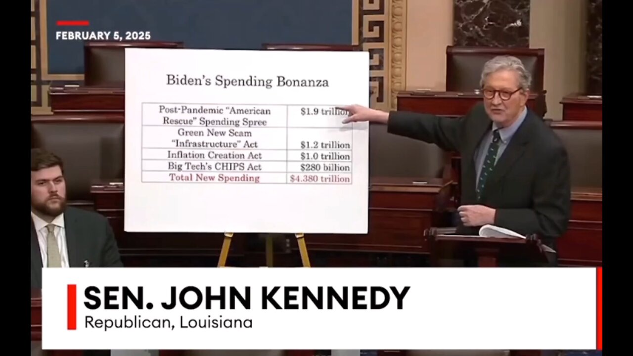 senator John Kennedy from Louisiana