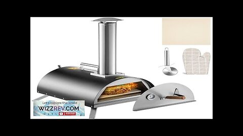 VEVOR Outdoor Pizza Oven 12"Wood Fired Oven with Feeding PortWood Pellet Burning Review