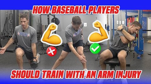 How Baseball Players Should Train With an Arm Injury Build Strength Without Throwing