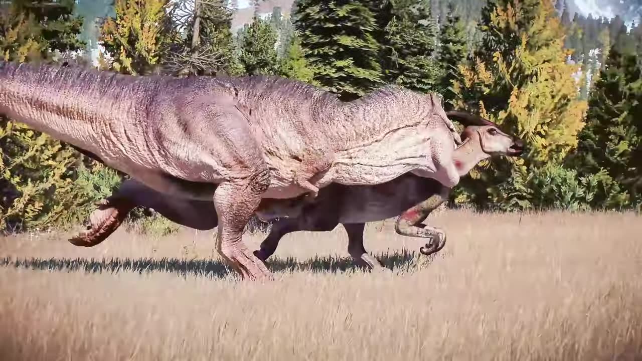 🔥T-Rex BUCK and DOE vs Stegosaurus Fight! Jurassic World Evolution 2