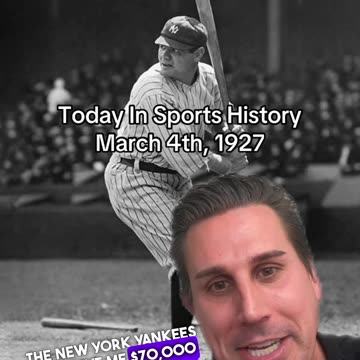 THE HISTORIC SPORTS MOMENT OF MARCH 4th, 1927