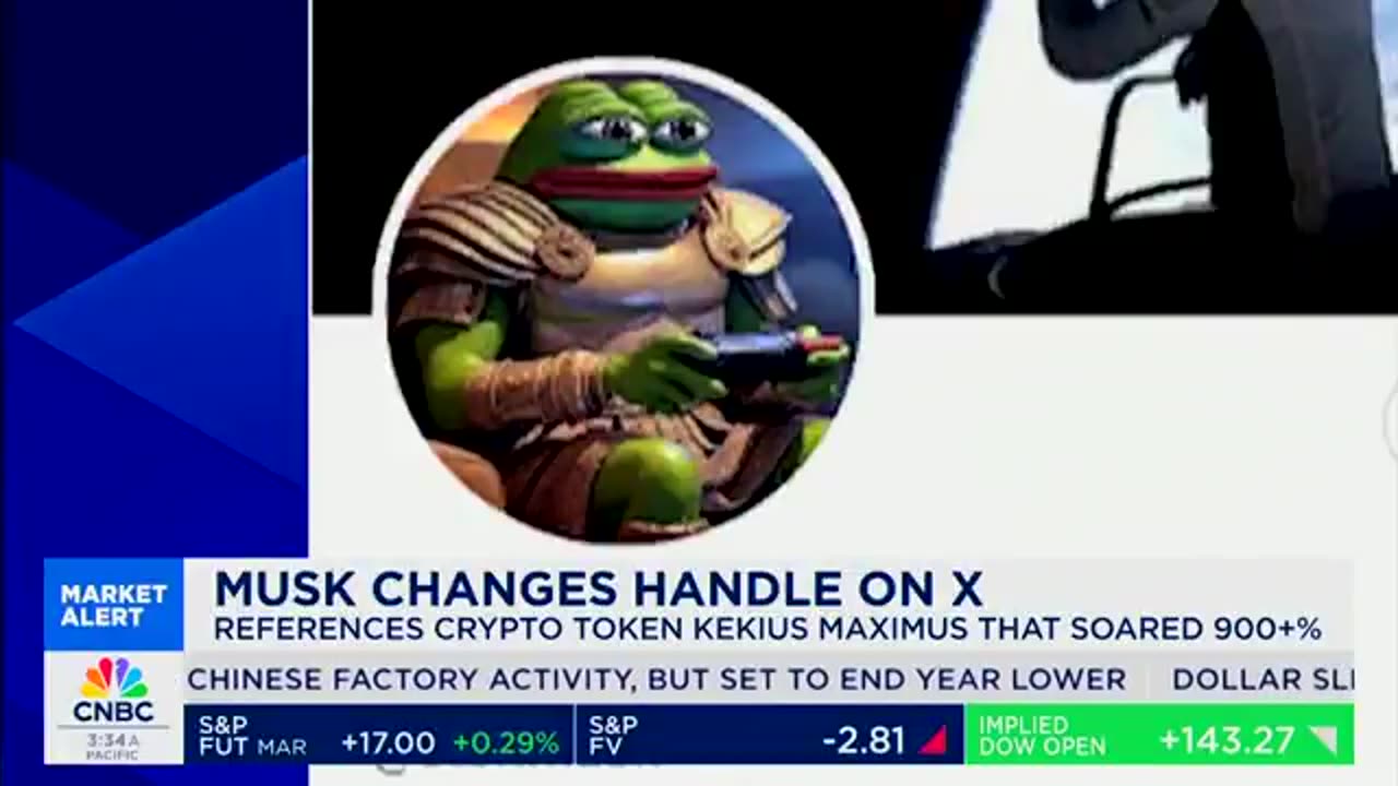 CNBC tries to decipher Kekius Maximus. This is like cavemen discovering fire. 😂🔥