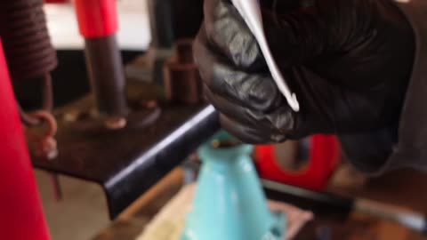 THM 350 Gearbox Tail Shaft Gets New Bushing & Seal. Welding Rear Bearing To The Axle Shaft.