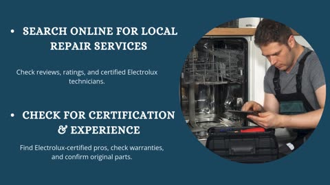 Affordable Electrolux Repair Service Near You - The Appliance Repair Professionals