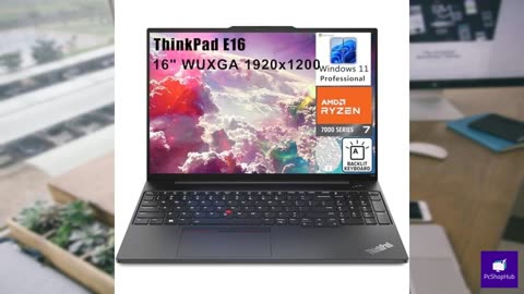 Lenovo ThinkPad E16 16" FHD+ Business Laptop Computer