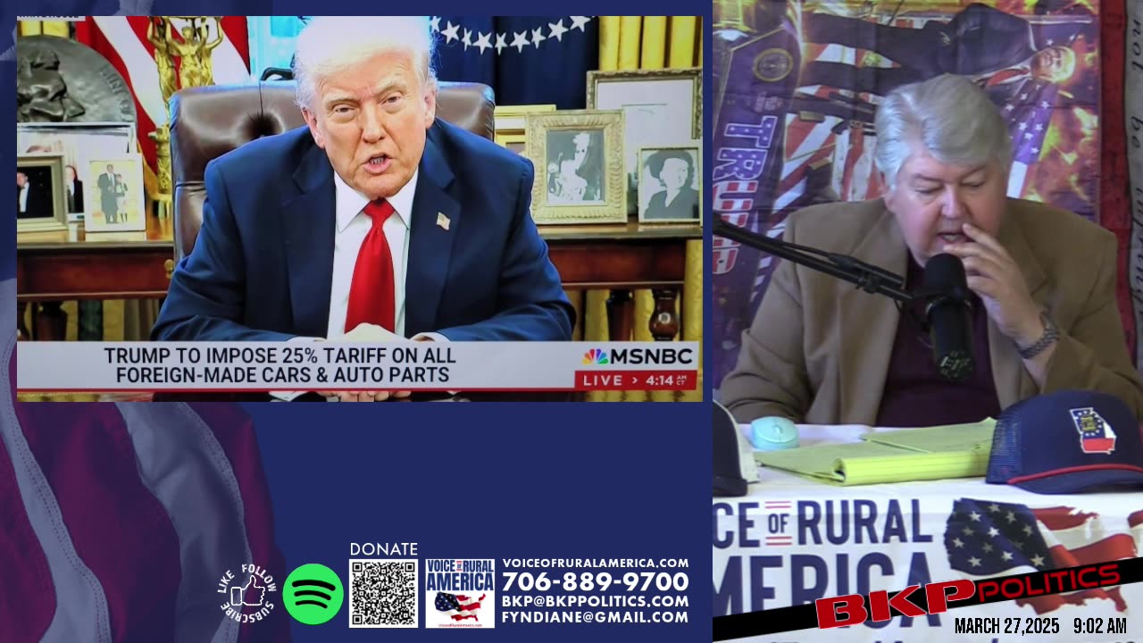 Trump’s Tariffs vs. SignalGate: Mike Waltz Out? And, Russia’s SWIFT Return?