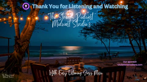 HD-Relaxing Beach Music, Late night Jazz Music with ocean waves.