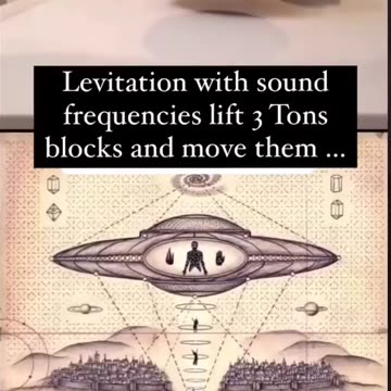 Levitation with sound and frequency 🔉