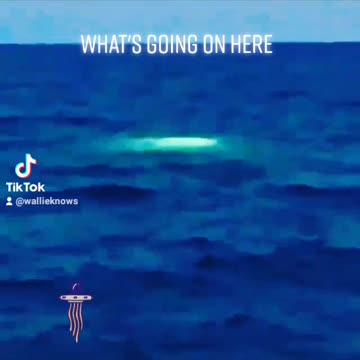 U.S.O. Footage in the ocean