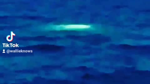 U.S.O. Footage in the ocean