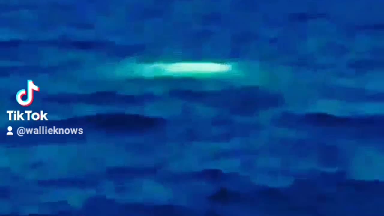 U.S.O. Footage in the ocean