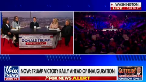 Take 5 (The Five on FoxNews) on Inauguration Eve Victory Rally