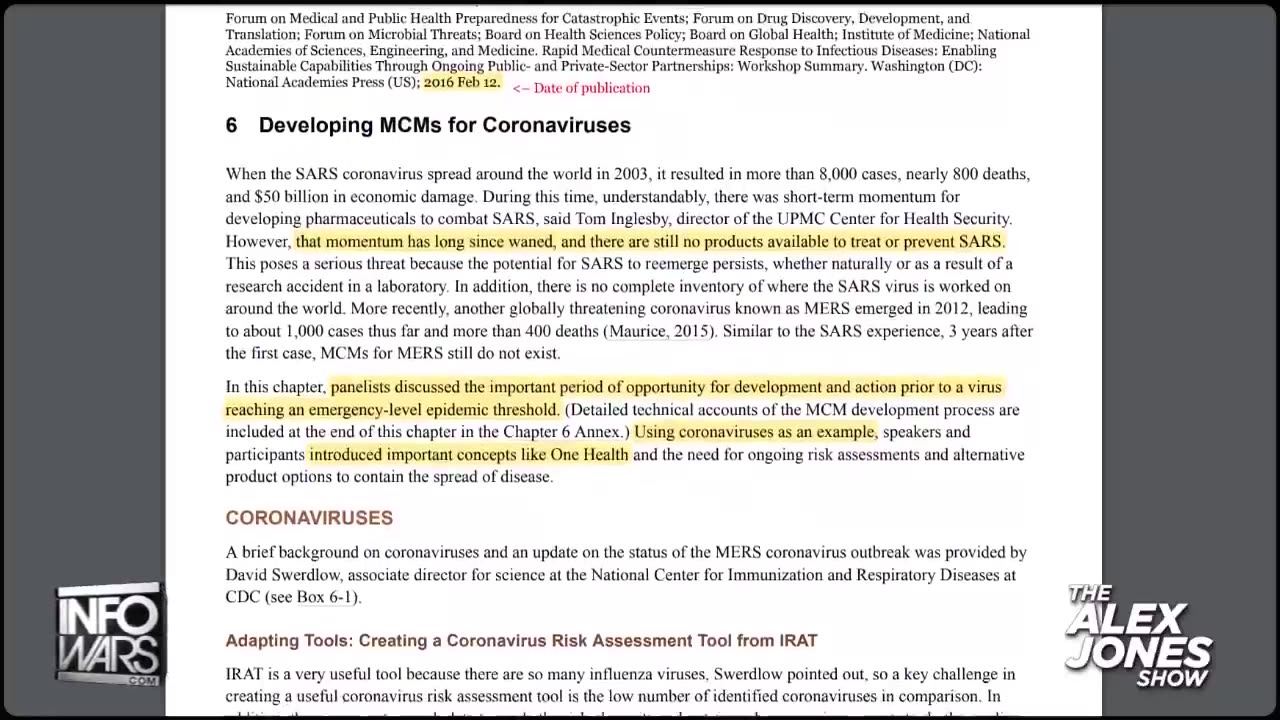 GLOBAL BOMBSHELL: NIH Documents Prove COVID-19 Was Weaponized In A Lab & Released ...