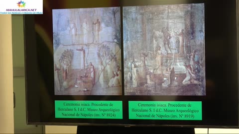 Conferencia El culto de Isis en Pompeya: Rito , Liturgia y Cultura visual por Jose Aliaga Cárceles.
