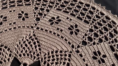 #C-1231)-(ep.2/6)-Pineapple Crochet Table Center