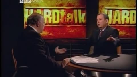 911 September 12 BBC HardTalk With Ehud Barak Part 2 of 2