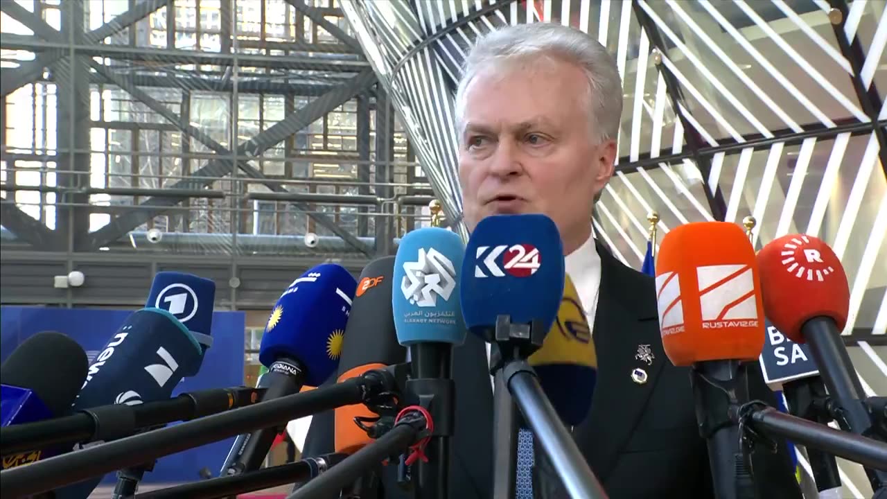 WAR III: Lithuanian President Gitanas Nausėda says the quiet part out loud, "Ukraine