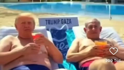 Trump teilt Gaza-Video: Beachparty, Bauchtanz, Wellness – sein Masterplan!