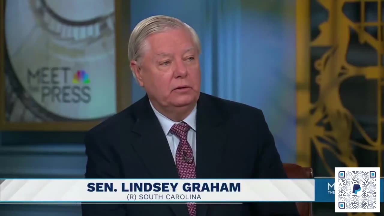 (R) Sen Lindsey Graham Whines About Jan 6 Pardons