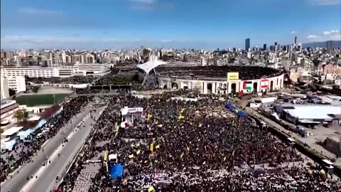 Masses mourn Hezbollah leader Nasrallah at Beirut funeral