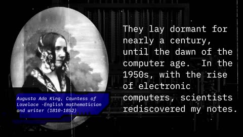 Ada Lovelace - The World's First Computer Programmer