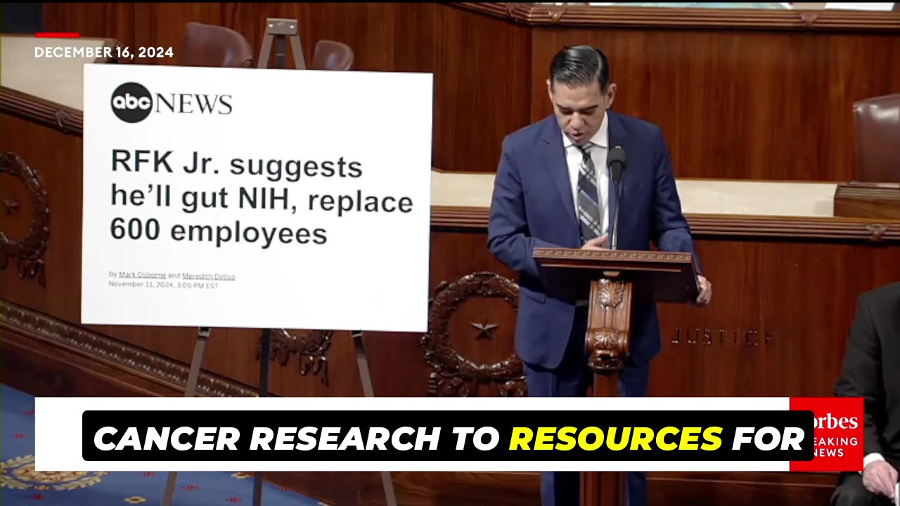 Robert Garcia Demands Senate Block 'Conspiracy Theorist' RFK Jr.'s Nomination To Be HHS Secretary