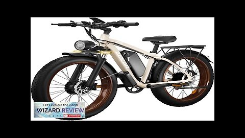 Electric Bike for Adults 2000W 26” Fat Tire Electric Bike 35MPH AWD Review