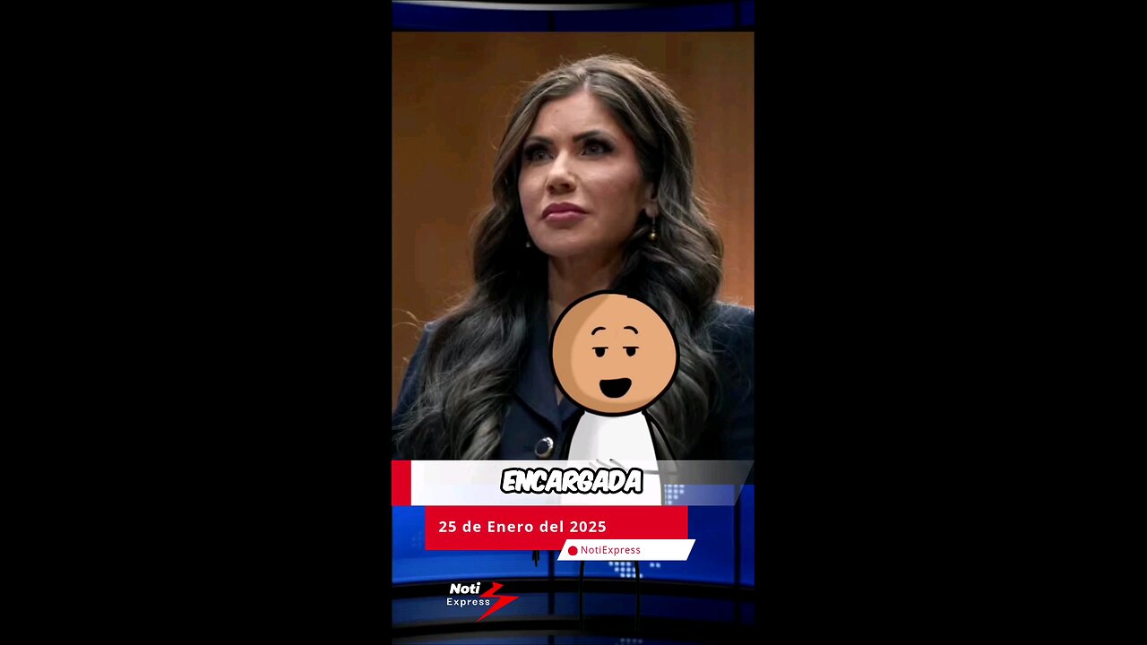 El Senado ha confirmado este sábado a Kristi Noem como nueva secretaria de Seguridad Nacional.