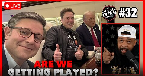 LIVE- Trump ENDORSES Mike Johnson as Elon BACKTRACKS On H-1B + MORE - Officer Tatum Show EP 32