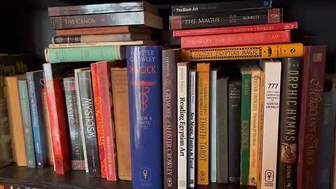 Thelemites Book Shelfie