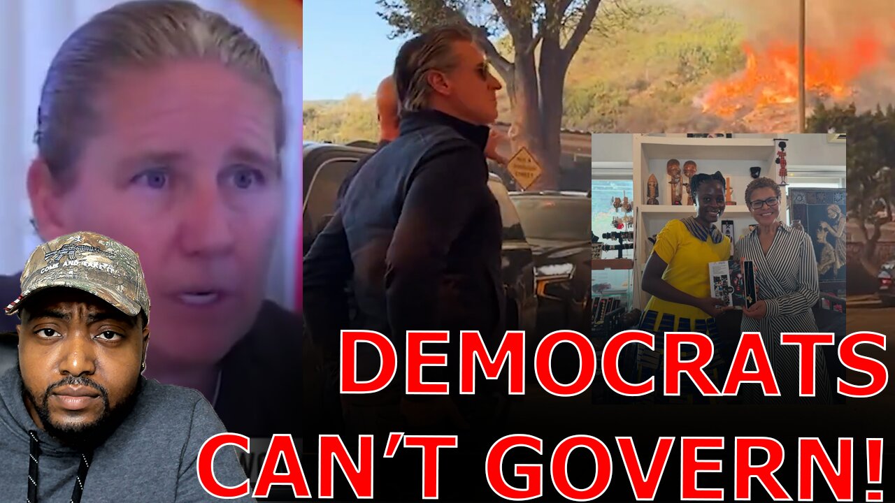 WOKE Fire Chief EXPOSED As Democrat Mayor GOES TO AFRICA During DEVASTASTING Los Angeles WILDFIRES
