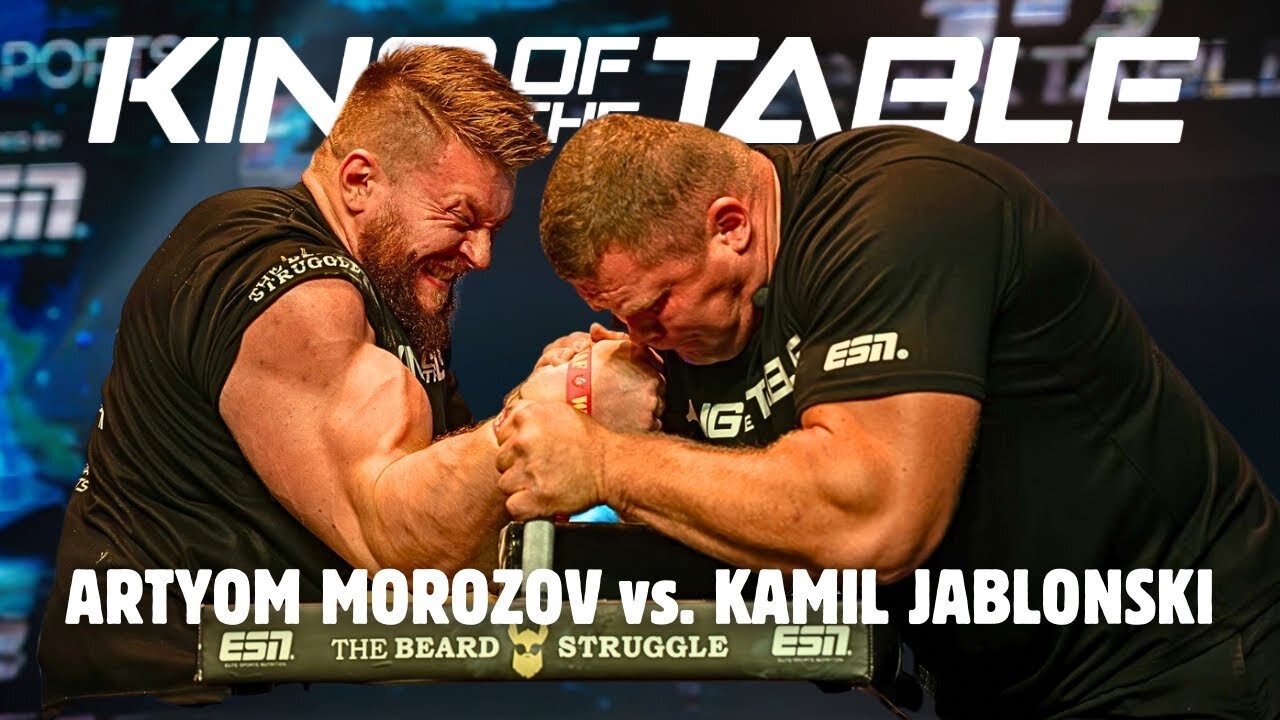 King of the Table 12; Morozov vs Kamil- Most Interesting Match 👽 Right Arm Match Armwrestling