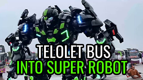 Basuri Telolet Bus Transforms Into a Super Sophisticated Robot