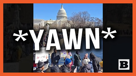 Yawn! Protesters Rally Near the Capitol to Protest "King Trump"