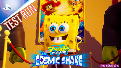 SpongeBob SquarePants: The Cosmic Shake PS5 : TEST RUN