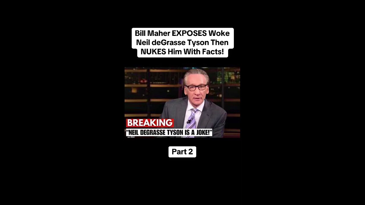 Bill Maher of all people.