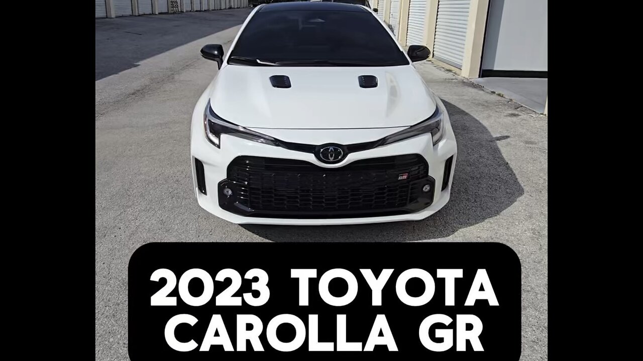 2023 Toyota Corolla GR