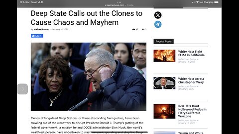 Deep State Calls out the Clones to Cause Chaos and Mayhem